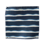 Indigo Leni Stripe Fabric – Medium Linen | Sold by the Yard