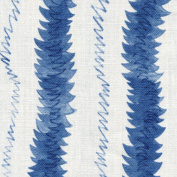 Blue - Meander - Oyster Linen Fabric - Premium Quality | Supply Showroom