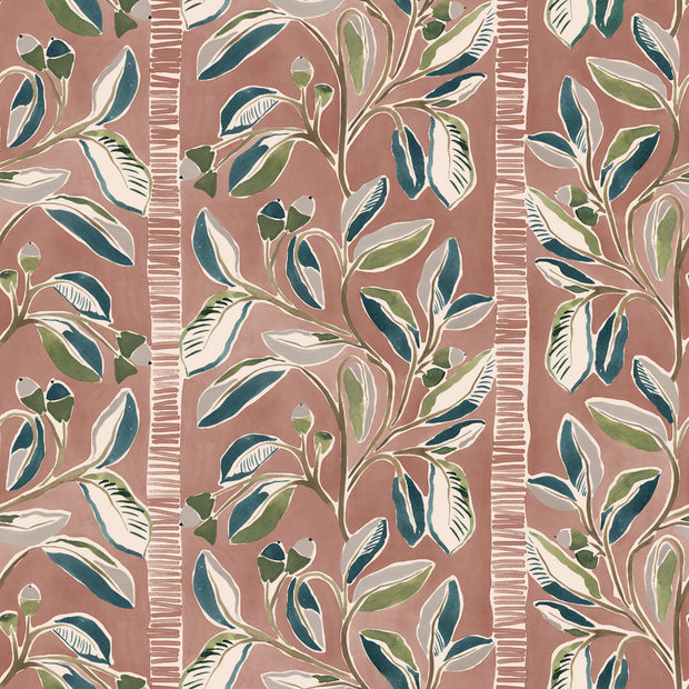 Clay Live Oak Wallpaper – Clay Coated Single Roll for Interiors