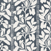 Navy Live Oak Shadow Wallpaper – Straight Match, 27" Clay-Coated WP