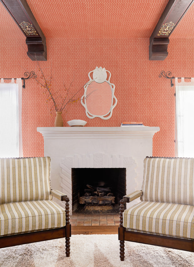 Terracotta Magnet Wallpaper – Non Woven Fibre | Sold by Yard | 5–7 Week