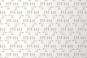 Navy & Ochre on White - WP