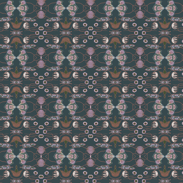 Meliora Blue Fabric - Linen Cotton Blend | Supply Showroom