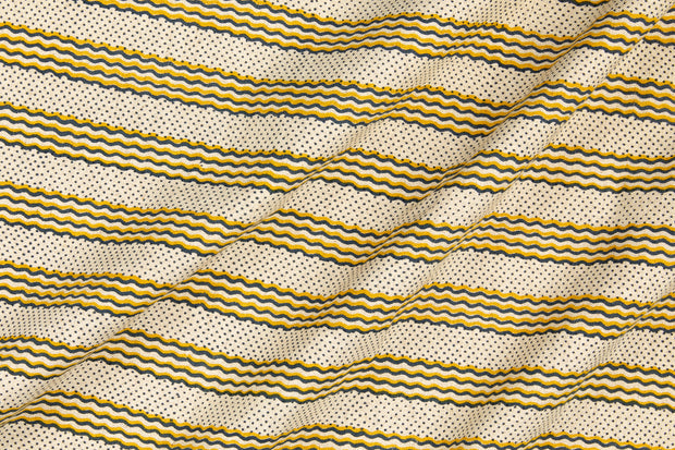Flax – Odette Fabric | Hand Block Printed Linen Cotton | Supply Showroom