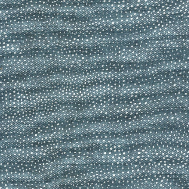 Navy Oxford Dot Fabric – 53% Linen, 47% Cotton, 54" Wide | Supply Showroom