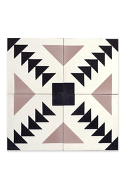 White/Black/Taupe - Tile