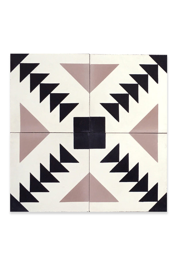 White/Black/Taupe - Tile