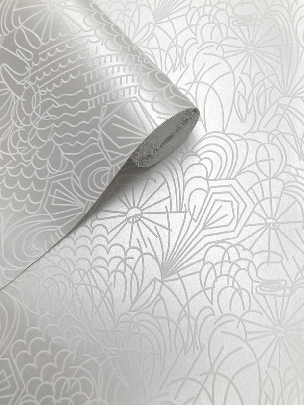 White Flock / Silver Lustre - WP