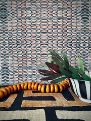 Apricot Wallpaper – Tortoise | Elegant Textured Grasscloth Design