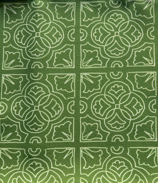 Grass - Reverse Irish Tile Fabric | 100% Solution Dyed Poly | 54” Width
