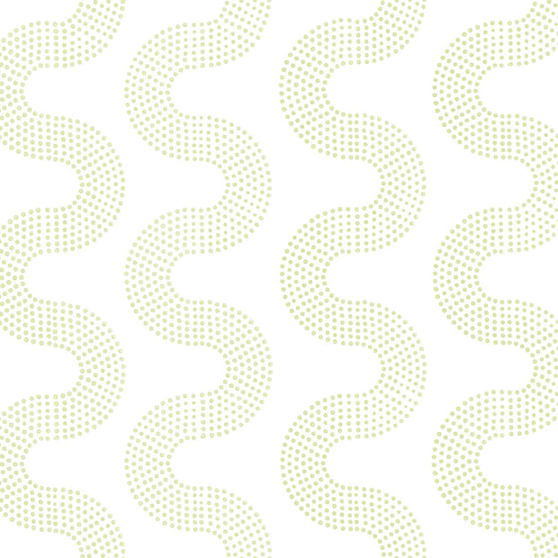 Moss Squiggle Dot Wallpaper – Non Woven Fibre | Sold by Yard | 5–7 Week