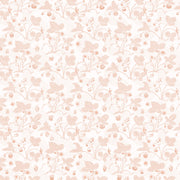 Blush Strawberries Wallpaper – Non Woven Fibre | Sold by Yard | 5–7 Week
