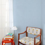 Bluebell Sunburst Wallpaper – Non Woven Fibre | Sold by Yard | 5–7 Week