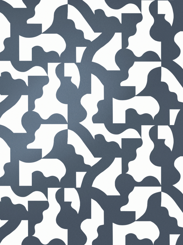 Gunmetal on White - WP