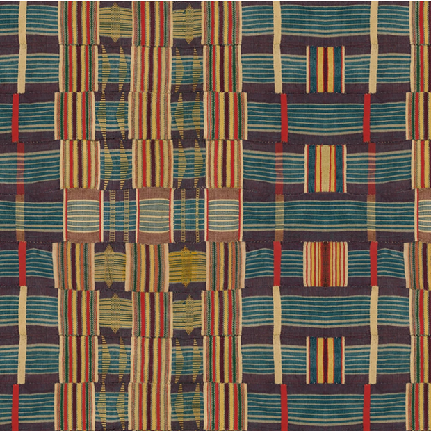 Aubergine Ewe Kente - WP