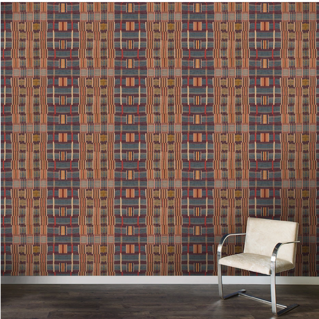 Aubergine Ewe Kente - WP