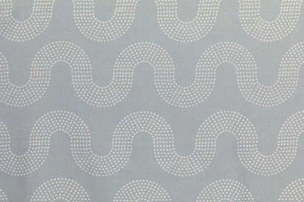 Fog - Squiggle Dot Fabric | 100% Cotton by the Yard