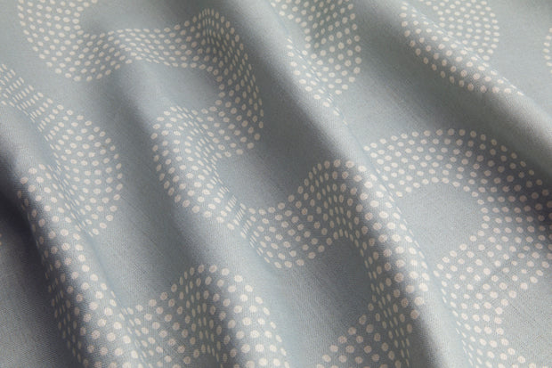 Fog - Squiggle Dot Fabric | 100% Cotton by the Yard