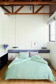 Moss Squiggle Dot Wallpaper – Non Woven Fibre | Sold by Yard | 5–7 Week