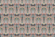 Prism on Natural Stained Glass Fabric – 54" Wide | Supply Showroom