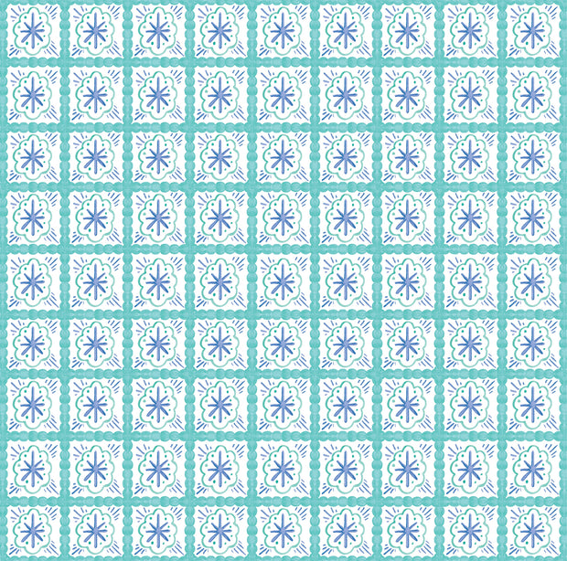 Lagoon Star Crossed Wallpaper – Elegant Clay Coated Wall Design