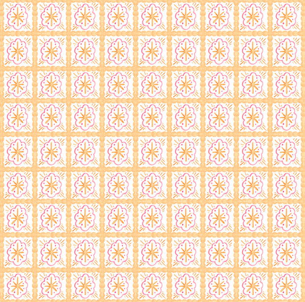 Sherbet Star Crossed Wallpaper – Stylish Clay Coated Wall Design