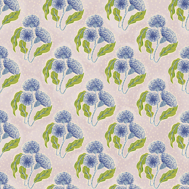 Lavender & Cornflower Wallpaper by Thistle | 27” Clay Coated Roll