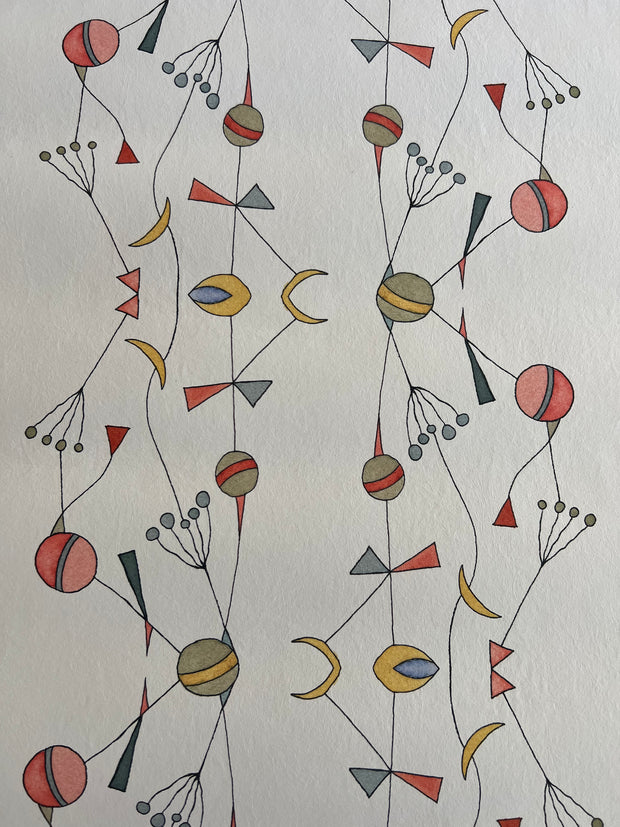 Prism Wallpaper – Trapeze | Modern Non Woven Fibre Wall Covering