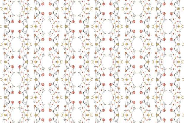 Prism on Heavy Oyster Trapeze Fabric – 53" Wide Linen, Sold by the Yard