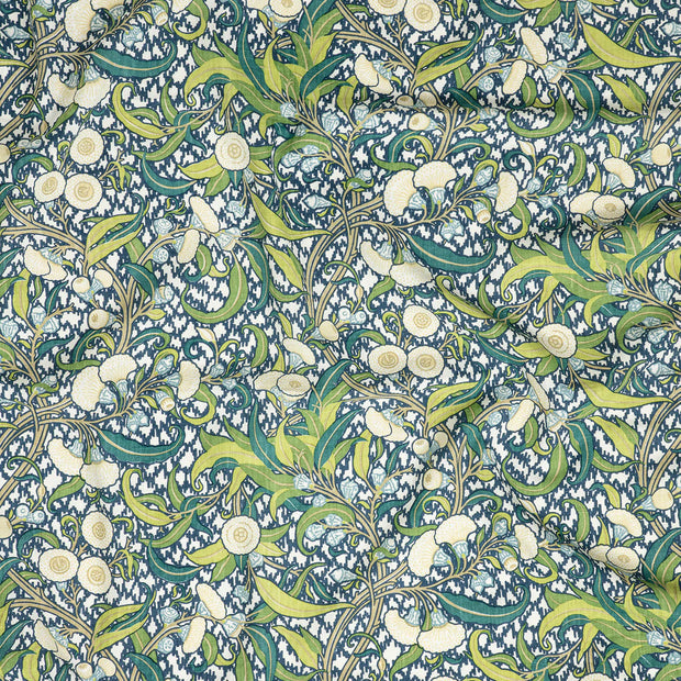 Green Gum Fabric | 100% Linen | 56" Wide | Sold by the Yard