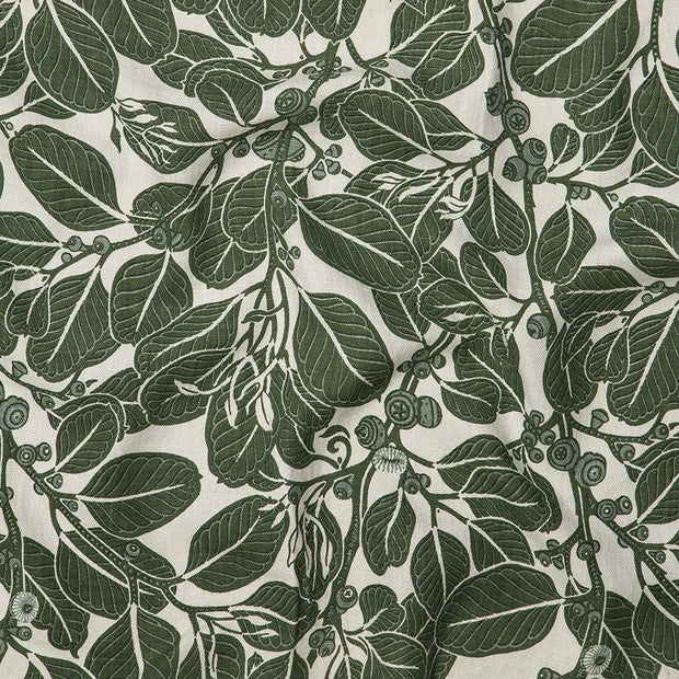 Moss Stringybark Fabric – 100% Linen, 56" Wide, 3 Yd Minimum