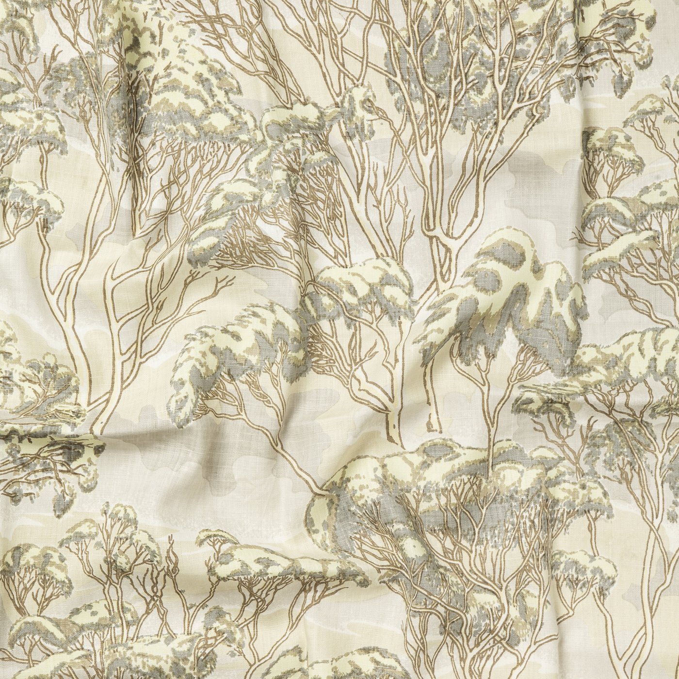 Trees Natural - 100% Linen Fabric - Premium Quality | Supply Showroom ...
