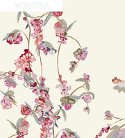 Cream - WP | Guinevere Chinoiserie Wallpaper on Vellum Panels