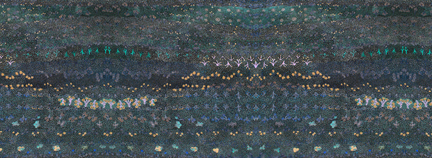 Night Sky Drapery Sheer – Singing Bush Medicine Linen Fabric