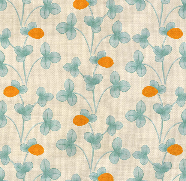 Marigold Chintz Constance Fabric | 82% Viscose 18% Linen | Sold by the Yard
