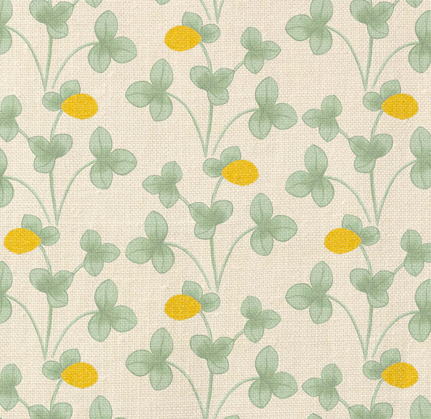 Lemon Chintz Constance Fabric | 82% Viscose 18% Linen | Sold by the Yard | Supply Showroom