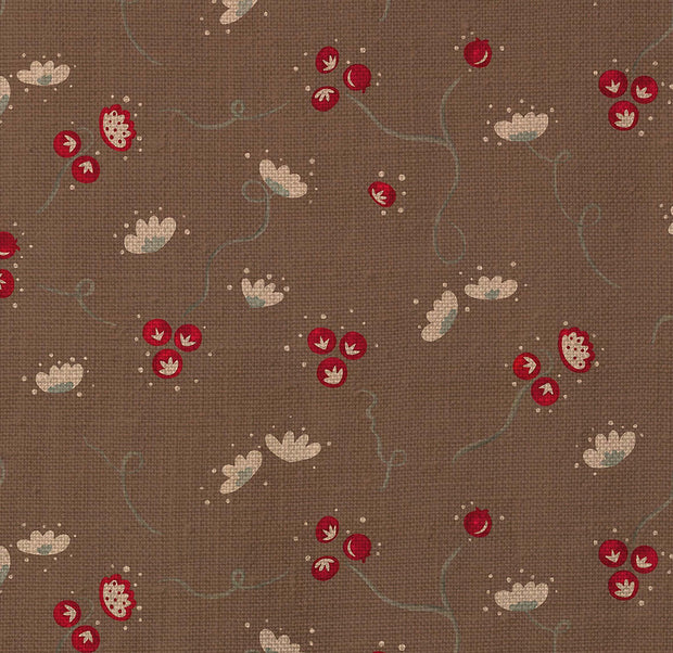 Brown Olivia Fabric | 82% Viscose & 18% Linen | Sold by the Yard | Supply Showroom