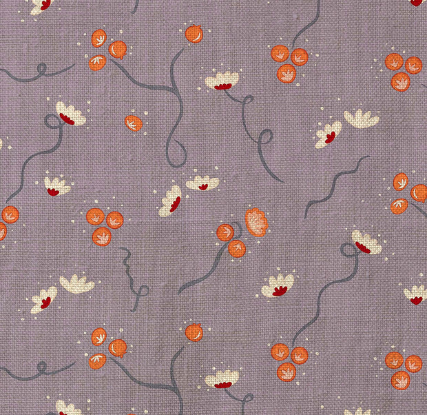 Lilac Olivia Fabric | 82% Viscose & 18% Linen | Sold by the Yard | Supply Showroom