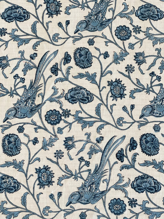 Indigo on Ivory - F