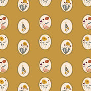 Cameo Mustard Grasscloth - WP