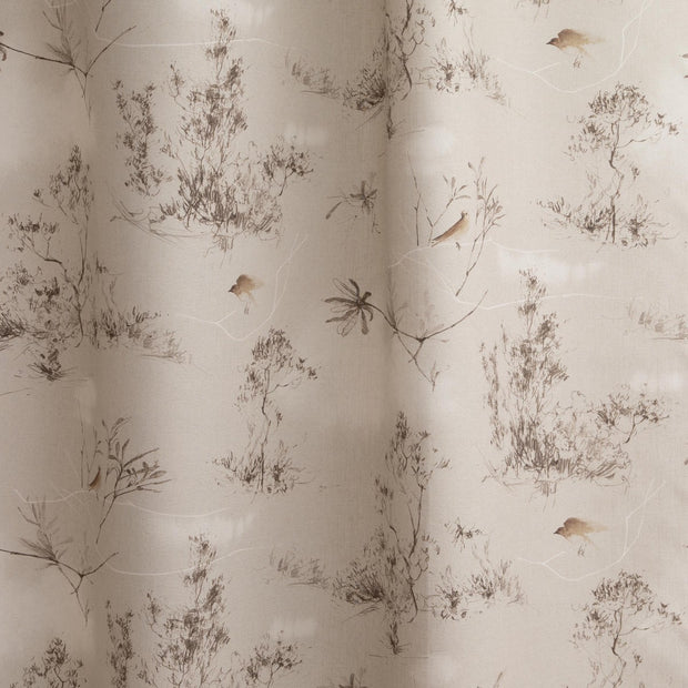 Bark Canopy Fabric – 100% Linen, 59" Width, 56" x 27.6" Repeat