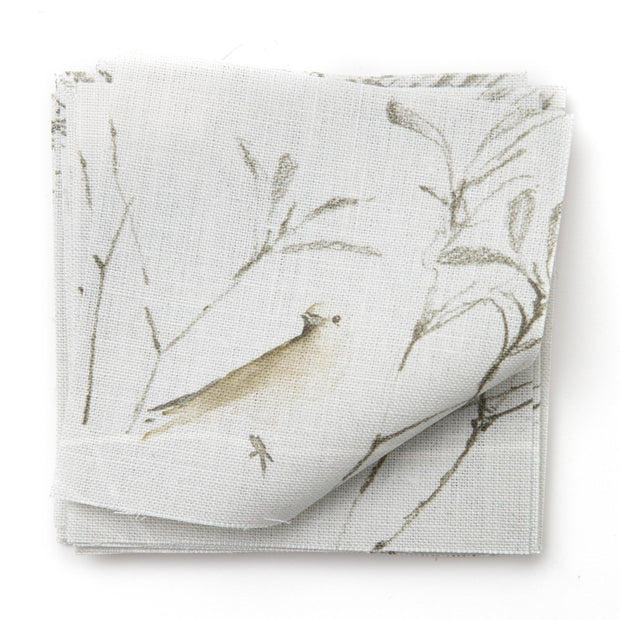 Hazy Day Canopy Fabric – 100% Linen, 59" Width, 56" x 27.6" Repeat