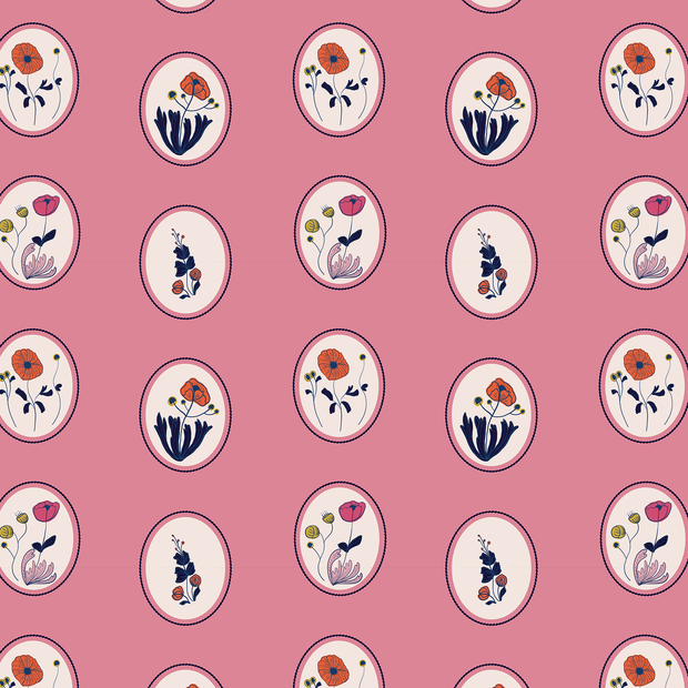 Cameo Pink - Linen Cotton Fabric - Premium Quality | Supply Showroom