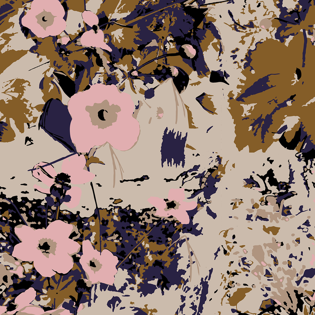 Chelsea Rust Pink Grasscloth - WP