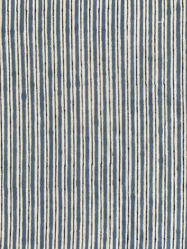 Indigo/Sky on Ivory - F