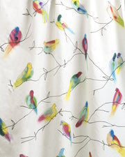 Fruit Doves Fabric in Palau | 54” Width, 54” x 31” Repeat – 50/50 Belgian Cotton Linen