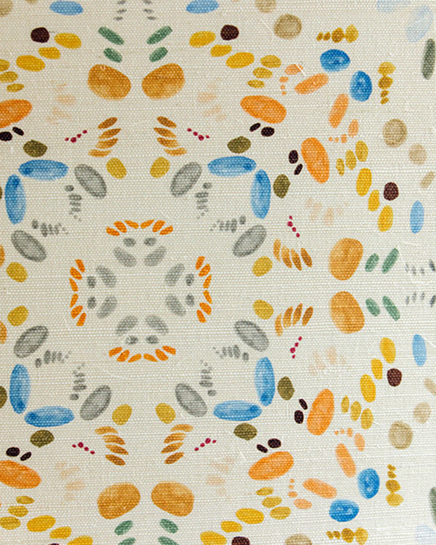 Burnt Persimmon Grasscloth - WP