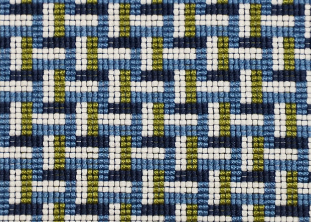 Blue - Woven Step Stripe - Premium Quality | Supply Showroom