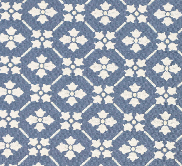 Wedgwood - Floral Medallion Woven Fabric - Premium Quality | Supply Showroom