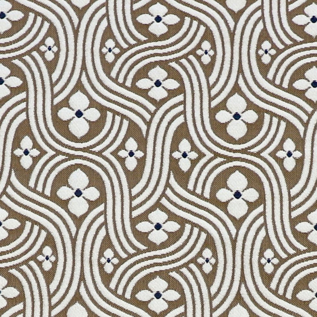 Camel/Ink Woven Amalia Fabric – 54" Width | 3 Yards Minimum